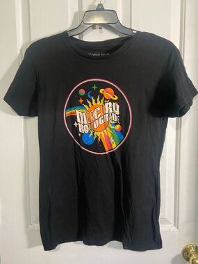 Women's Black 'Mercury Retrograde' Graphic Tee